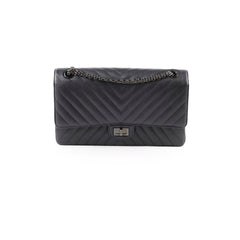 Chanel Reissue 2.55 226 Chevron Black
