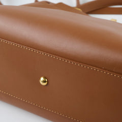 Fendi Medium Peekaboo Brown Nappa Calfskin