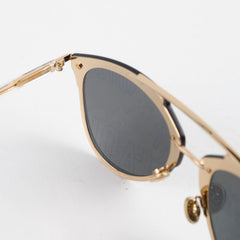 Dior Reflected Prism Mirror Aviator Sunglasses