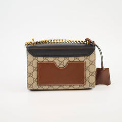 Gucci GG Supreme Padlock Small Shoulder Bag