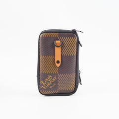 Louis Vuitton LV x Nigo Double Phone Pouch