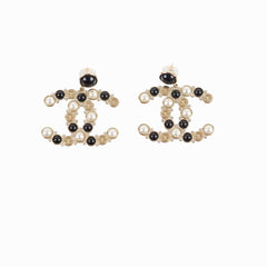 Chanel CC Large Earrings