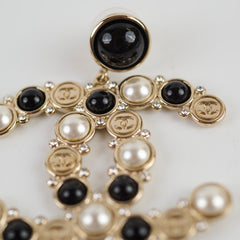 Chanel CC Large Earrings