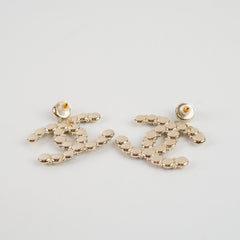 Chanel CC Large Earrings