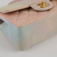 Chanel Top Handle Mini Rectangle Rainbow (microchip)