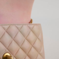 Chanel Top Handle Mini Rectangle Rainbow (microchip)