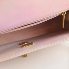 Chanel Top Handle Mini Rectangle Rainbow (microchip)
