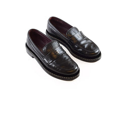 Chanel Loafers Black Size 36.5