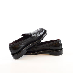 Chanel Loafers Black Size 36.5