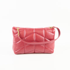 Saint Laurent Toy Lou Lou Puffer Red