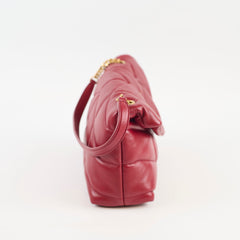 Saint Laurent Toy Lou Lou Puffer Red