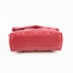 Saint Laurent Toy Lou Lou Puffer Red