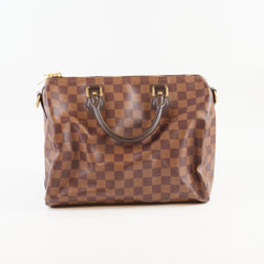 Louis Vuitton Speedy 30 Bandoulier Damier Ebene