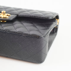 Chanel Small Black Caviar GHW Classic Flap 31 Series