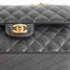 Chanel Small Black Caviar GHW Classic Flap 31 Series