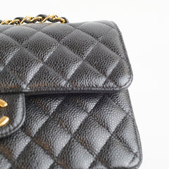 Chanel Small Black Caviar GHW Classic Flap 31 Series