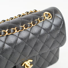 Chanel Small Black Caviar GHW Classic Flap 31 Series
