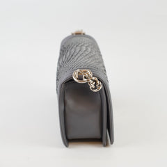 Chanel Boy Old Medium Grey Python (20 Series)