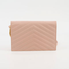 Saint Laurent Envelope WOC Light Pink