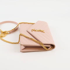Saint Laurent Envelope WOC Light Pink