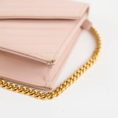 Saint Laurent Envelope WOC Light Pink