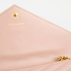 Saint Laurent Envelope WOC Light Pink