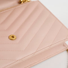 Saint Laurent Envelope WOC Light Pink