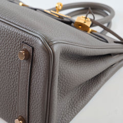 Hermes Birkin 25 Togo Gris - D Stamp(2019)