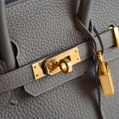 Hermes Birkin 25 Togo Gris - D Stamp(2019)