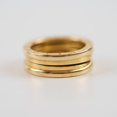 Bvlgari B.Zero Yellow Gold Ring Size 58