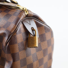 Louis Vuitton Speedy 30 Damier Ebene