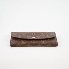 Louis Vuitton Emilie Monogram/Pink