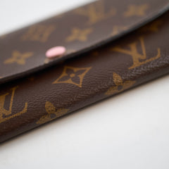 Louis Vuitton Emilie Monogram/Pink