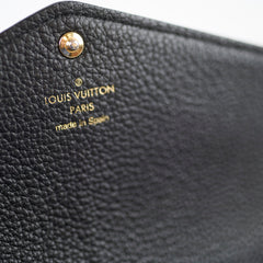 Louis Vuitton Sarah Wallet Empreinte Black