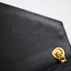 Saint Laurent Envelope Bag Black