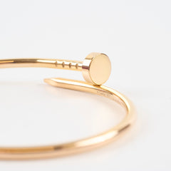 Cartier Juste Yellow Gold Bracelet SM Size 15