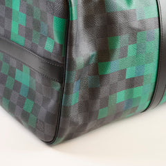 Louis Vuitton Pixel Keepall 50 Bandouliere Damier Grpahite Vert
