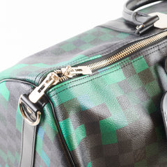 Louis Vuitton Pixel Keepall 50 Bandouliere Damier Grpahite Vert