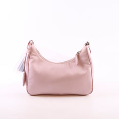 Prada Mini Re-edition 2000 Crossbody Pale Pink