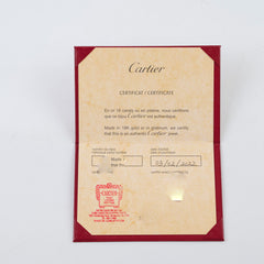 Cartier Juste Un Clou SM Yellow Gold Bracelet Size 18