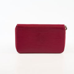 Louis Vuitton Epi Wallet Fuschia