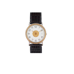 Hermes Vintage Watch with Leather Strap