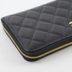 Chanel Caviar Long Wallet