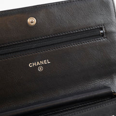 Chanel Boy Quilted WOC Lambskin Black