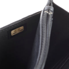 Chanel Boy Quilted WOC Lambskin Black