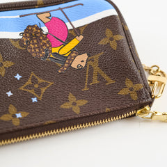 Louis Vuitton Xmas Animation Mini Pochette Bears