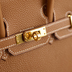 Hermes Birkin 25 Gold with GHW C Stamp