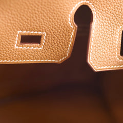 Hermes Birkin 25 Gold with GHW C Stamp