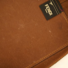 Fendi Grande Mon Tresor Bucket Zucca FF Monogram Bag White/Brown