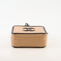 Chanel Filigree Black Beige